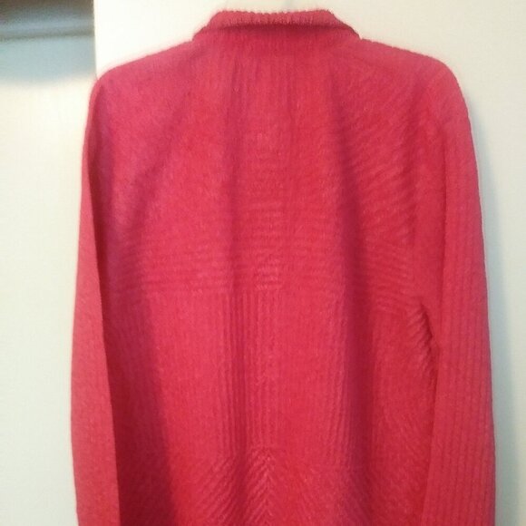 Coldwater Creek Pink Textured Jacket | Lightweight Jacket | Top Size XL - Picture 2 of 13